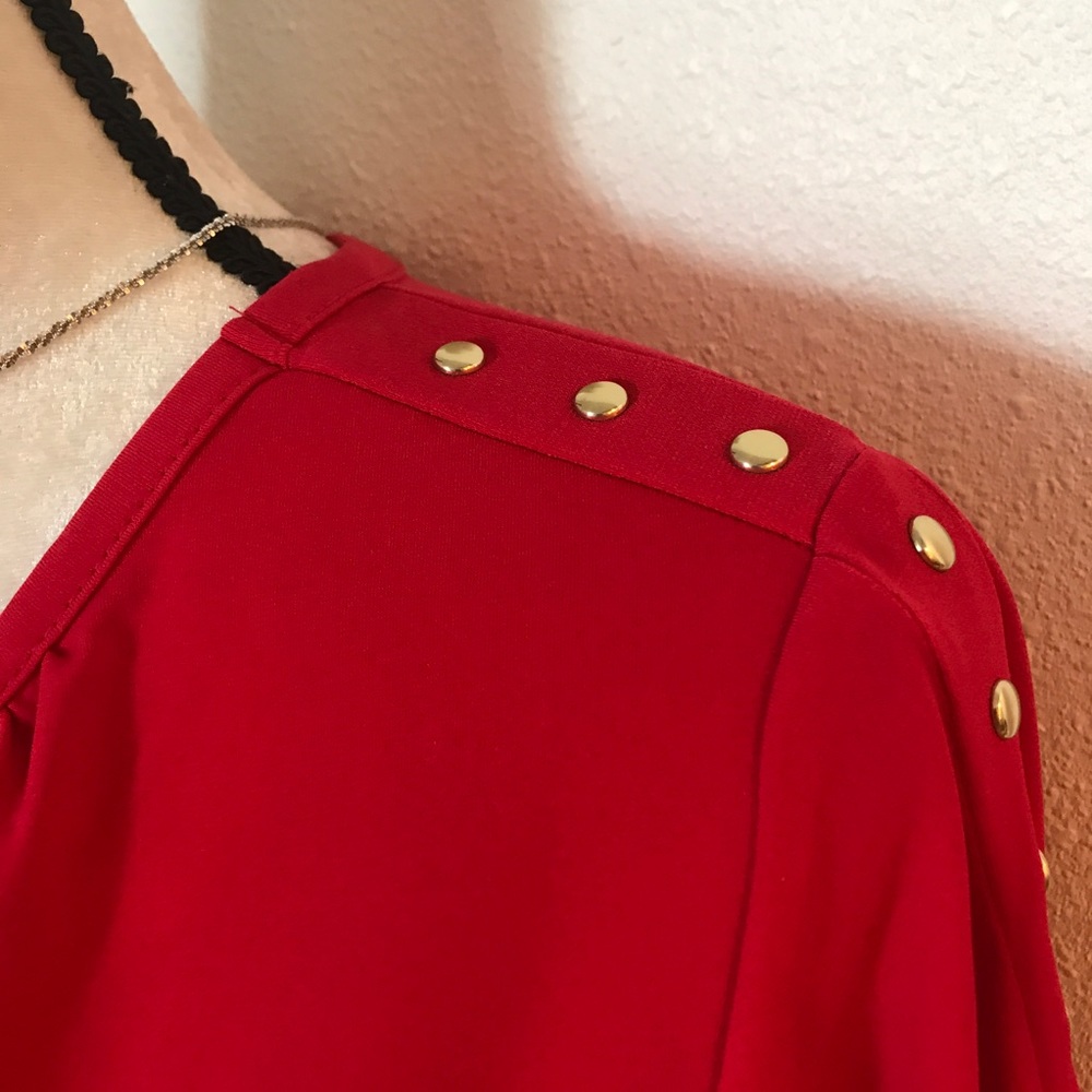 Michael Kors ❤️Red top